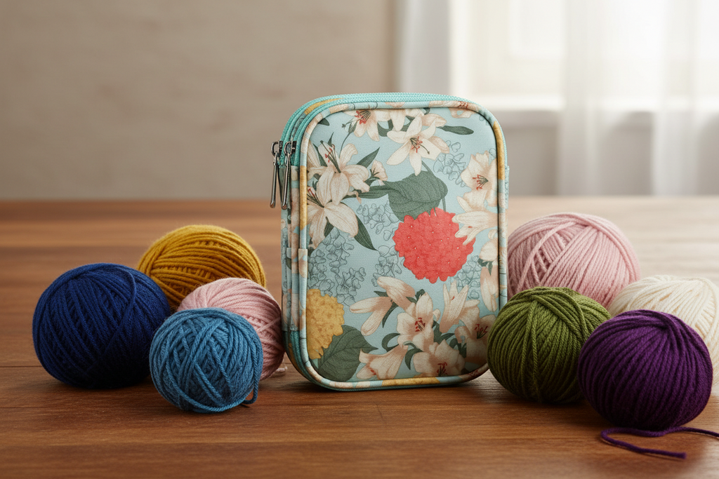 Geantă transport crosete