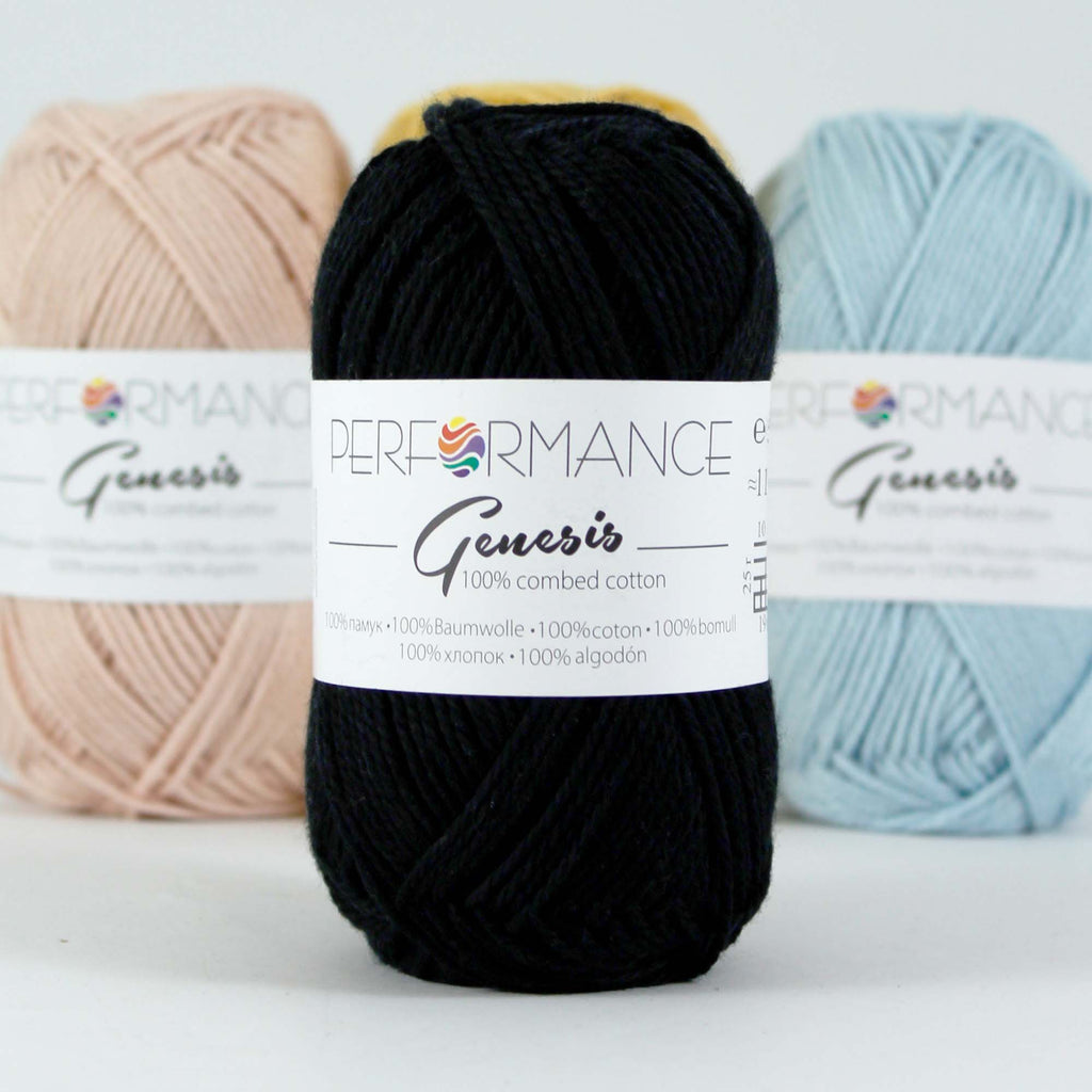 Genesis - Fir Bumbac Pieptănat pentru Croșetat și Tricotat