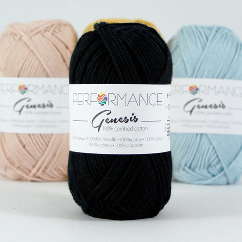 Genesis - Fir Bumbac Pieptănat pentru Croșetat și Tricotat