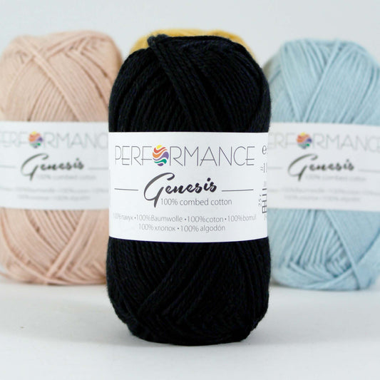 Genesis - Fir Bumbac Pieptănat pentru Croșetat și Tricotat